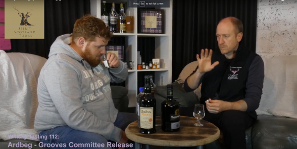 Ardbeg Grooves Committee Release tasting