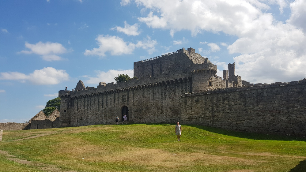 Craigmillar Castle south of Edinburgh