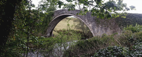 Brig o Doon in Alloway, birthplace of Robert Burns