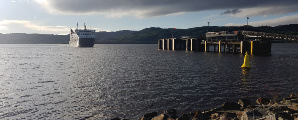 CAlmac MV FInlaggan route to ISlay WHisky Tour