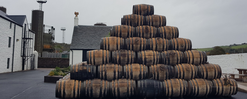 Springbank Whisky Barrels - Campbeltown and ISlay Whisky Tour