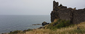 Dunure Castle Selkie Island Outlander