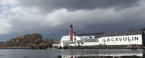 Lagavulin Bay and Lagavulin Distillery, bay of the seal