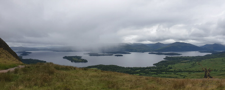 Loch Lomond from the height of Connic Hilll, Balmaha